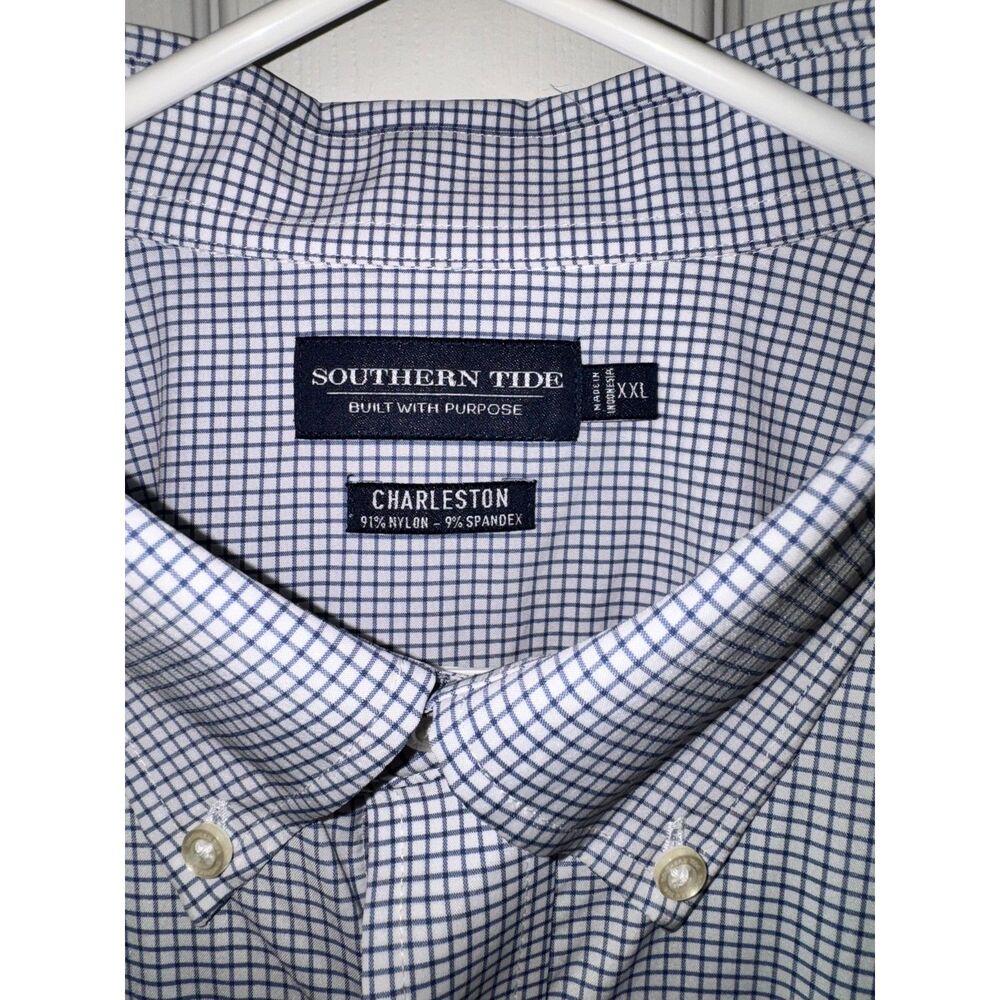 Southern Tide Men's XXL Charleston Long Sleeve Performance Shirt